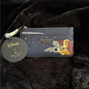 Kate Spade New York Disney x Collection Lady And The Tramp Card Holder.